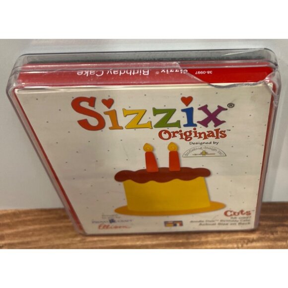 Sizzix Originals 38-0997 Birthday Cake Die by doodlebug design inc - Picture 2 of 3